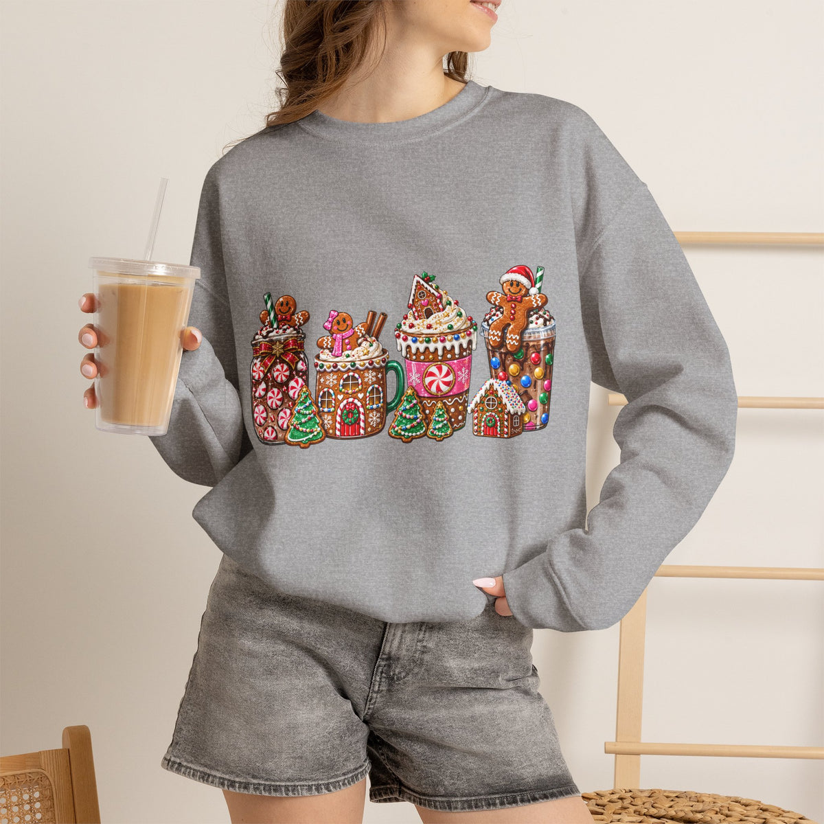 🎄🍪🍪Cute Holiday Gingerbread Sweater🍪🍪🎄